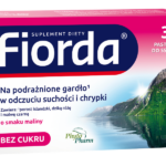 Fiorda, smak malinowy, pastylki do ssania