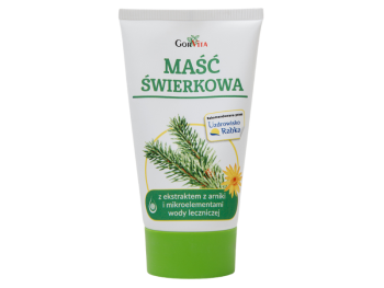 Zdjęcie przedstawia kosmetyk Gorvita Maść świerkowa.