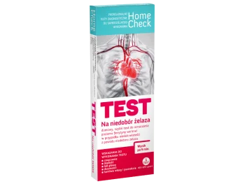 Zdjęcie produktu Home Check test na niedobór żelaza, test diagnostyczny