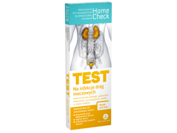 Zdjęcie przedstawia wyrób medyczny Hydrex Test na infekcję dróg moczowych, test paskowy.