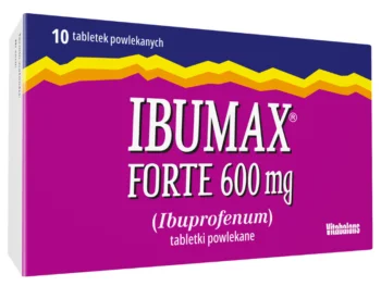 Zdjęcie produktu Ibumax Forte, tabletki powlekane, 600 mg