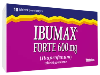 Zdjęcie produktu Ibumax Forte, tabletki powlekane, 600 mg