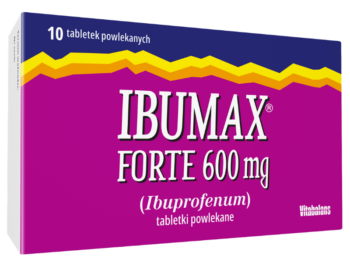 Ibumax Forte, tabletki powlekane, 600 mg