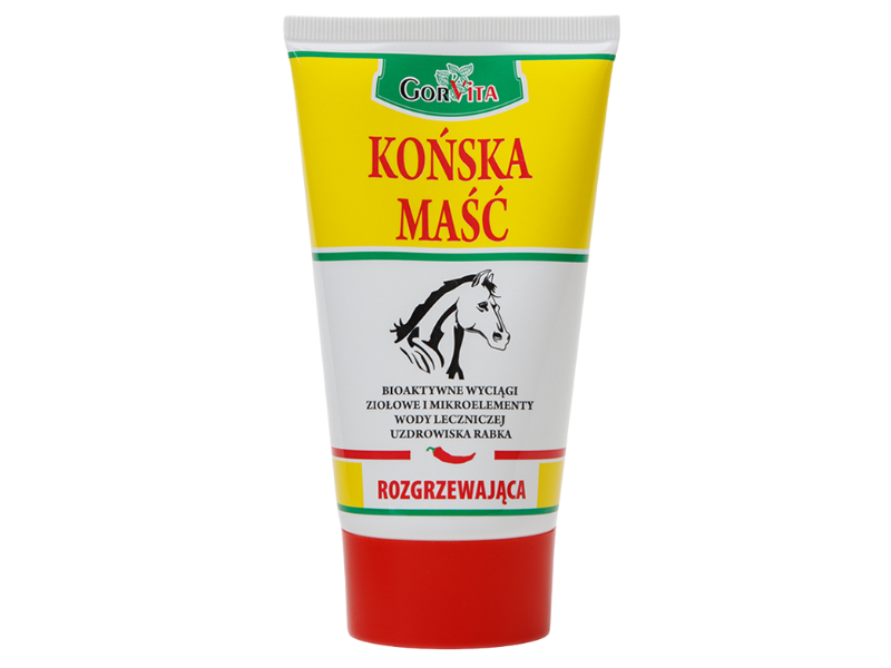 Zdjęcie przedstawia kosmetyk Końska Maść, maść.