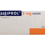 Lisiprol, tabletki, 5 mg