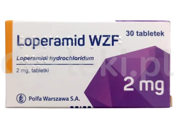 Zdjęcie produktu Loperamid WZF, tabletki, 2 mg
