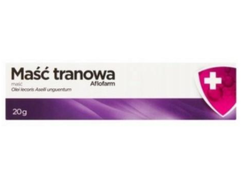 Zdjęcie przedstawia lek bez recepty Maść tranowa, 40 g/100 g.