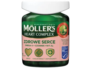 Zdjęcie produktu Moller’s Complex Heart wsparcie pracy serca, kapsułki