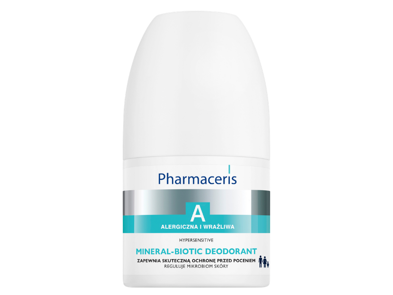 Zdjęcie dermokosmetyk Pharmaceris A dezodorant Mineral-Biotic, roll-on.