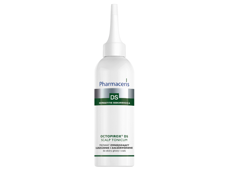 Zdjęcie przedstawia dermokosmetyk Pharmaceris DS Octopirox DS Scalp Tonicum, płyn.