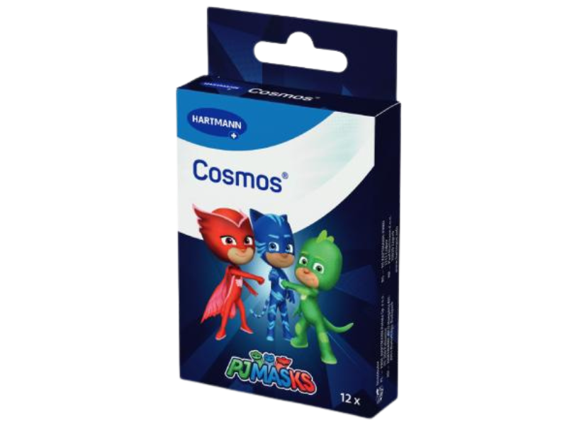 Zdjęcie przedstawia wyrób medyczny Plastry Cosmos PJ Masks.