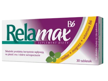 Zdjęcie produktu Relamax B6, tabletki