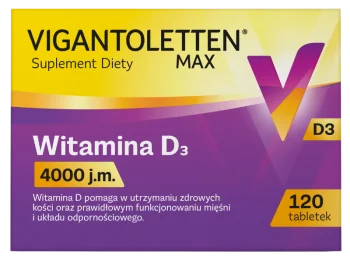Zdjęcie produktu Vigantoletten Max, tabletki, 100 µg