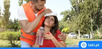 Ilustracja poradnika Udar słoneczny – jak rozpoznać objawy i jak szybko reagować?