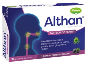 Zdjęcie produktu Althan, pastylki do ssania