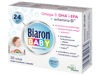 Biaron Baby 24 m+, kapsułki twist-off