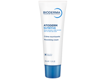 Zdjęcie przedstawia dermokosmetyk Bioderma Atoderm Nutritive odżywczy krem łagodzący dla suchej skóry.