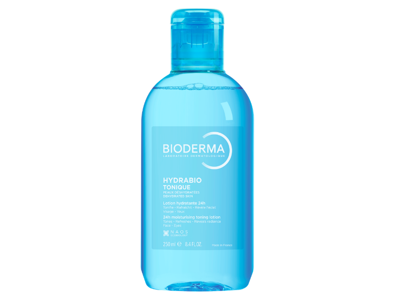 Zdjęcie przedstawia dermokosmetyk Bioderma Hydrabio Tonique, płyn.