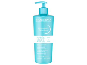 Zdjęcie przedstawia dermokosmetyk Bioderma Photoderm Apres-Soleil, żel-krem.