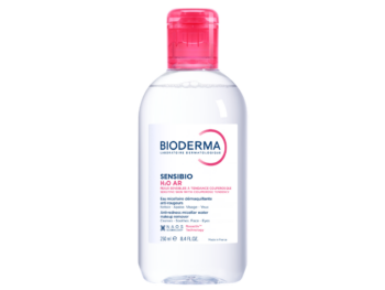 Zdjęcie przedstawia dermokosmetyk Bioderma Sensibio H2O AR, płyn.