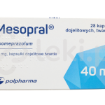 Mesopral, kapsułki dojelitowe twarde, 40 mg