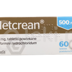 Metcrean, tabletki powlekane, 500 mg