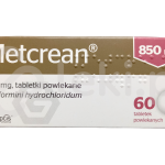 Metcrean, tabletki powlekane, 850 mg