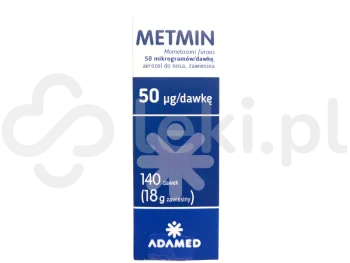 Zdjęcie produktu Metmin, aerozol do nosa, 50 µg/dawkę
