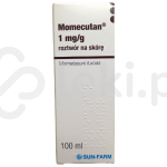 Momecutan, roztwór na skórę, 1 mg/g