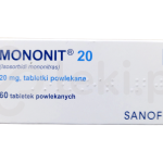 Mononit 20, tabletki powlekane, 20 mg