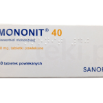 Mononit 40, tabletki powlekane, 40 mg