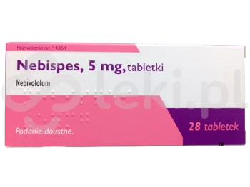 Zdjęcie produktu Nebispes, tabletki, 5 mg