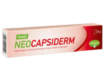 Zdjęcie przedstawia kosmetyk NeoCapsiderm, maść.