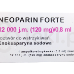 Neoparin Forte, roztwór do wstrzykiwań w ampułko-strzykawce, 120 mg/0,8 ml