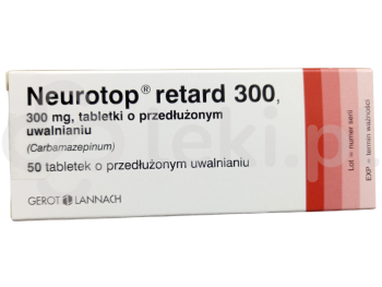 Neurotop retard 300, tabletki o przedłużonym uwalnianiu, 300 mg
