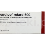 Neurotop retard 600, tabletki o przedłużonym uwalnianiu, 600 mg