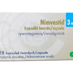 Nimvastid, kapsułki twarde, 3 mg