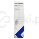 Nitromint, aerozol podjęzykowy, 0,4 mg/dawkę