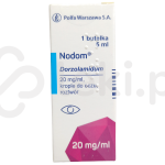 Nodom, krople do oczu, roztwór, 20 mg/ml