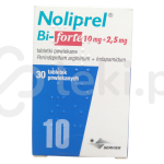 Noliprel Bi-Forte, tabletki powlekane, 10 mg + 2,5 mg