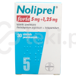 Noliprel Forte, tabletki powlekane, 5 mg + 1,25 mg