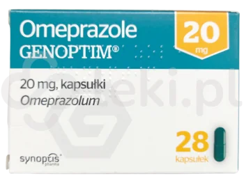 Zdjęcie produktu Omeprazole Genoptim, kapsułki, 20 mg