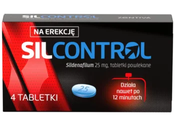 Zdjęcie produktu Silcontrol, tabletki powlekane, 25 mg