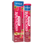 ACTIVLAB Electrovit Immuno malina, tabletki musujące