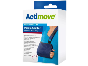 Zdjęcie przedstawia wyrób medyczny Actimove Professional Line Mitella Comfort temblak ortopedyczny, sprzęt medyczny.