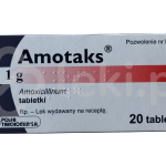 Amotaks, tabletki, 1 g