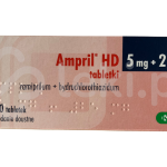 Ampril HD, tabletki, 5 mg + 25 mg