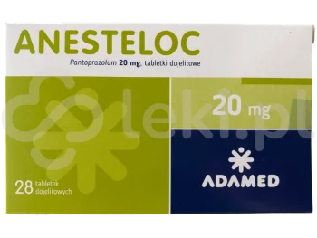 Zdjęcie produktu Anesteloc, tabletki dojelitowe, 20 mg