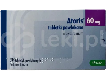 Zdjęcie produktu Atoris, tabletki powlekane, 60 mg