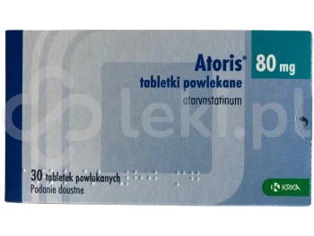 Zdjęcie produktu Atoris, tabletki powlekane, 80 mg